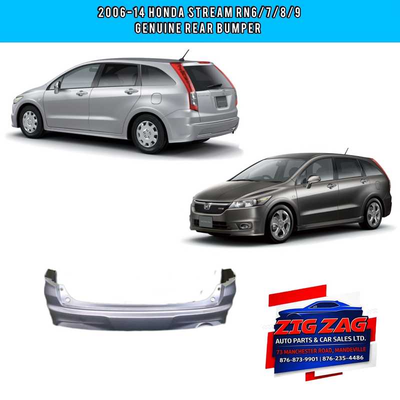 Honda Stream RN6 / RN7 / RN8 / RN9 2006-2014 Genuine Rear Bumper