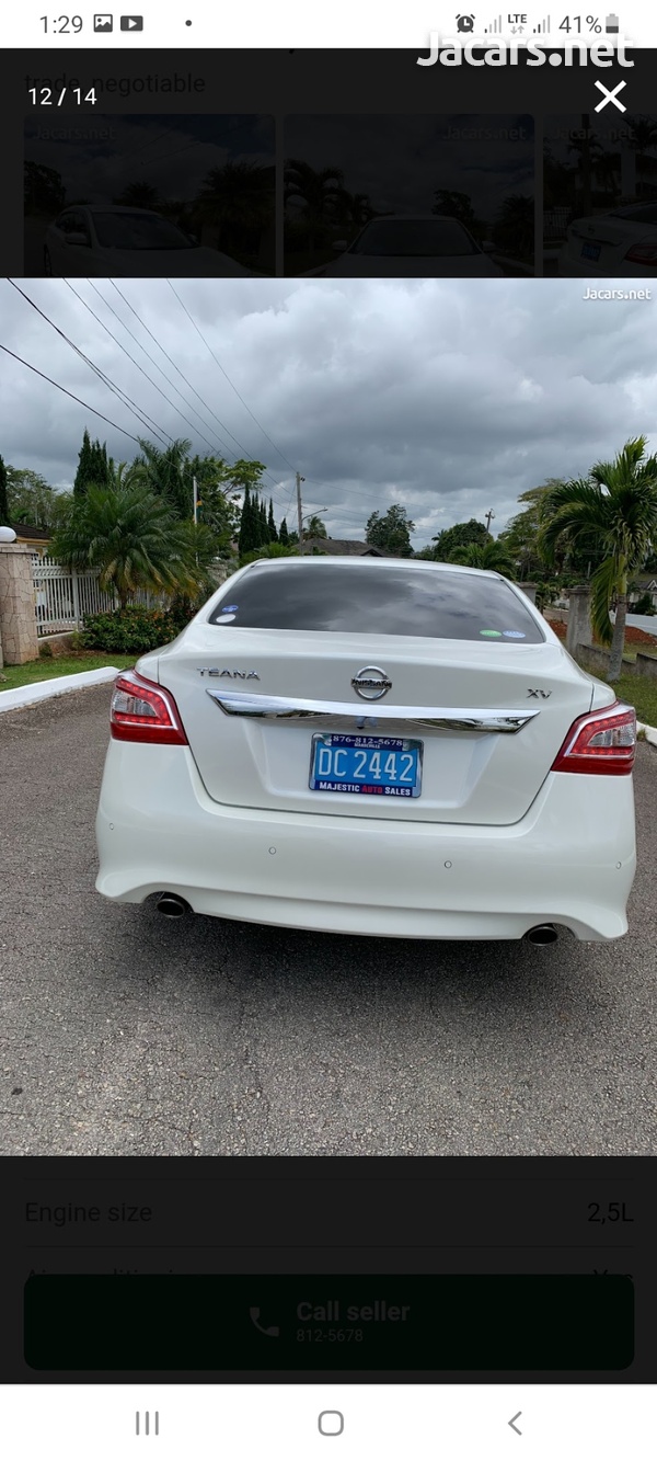 Nissan Teana 2,5L 2016-16