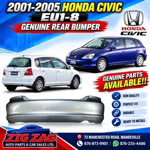 Honda Civic EU1-EU8 2001-2005 Genuine Rear Bumper, Manchester
