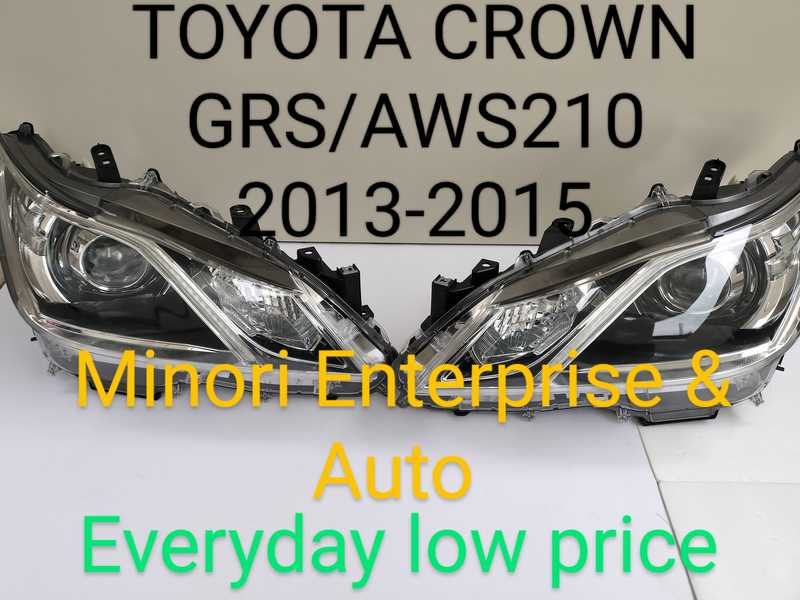 Toyota Crown Athlete GRS210/AWS211Genuine headlights JA$1 №2425261