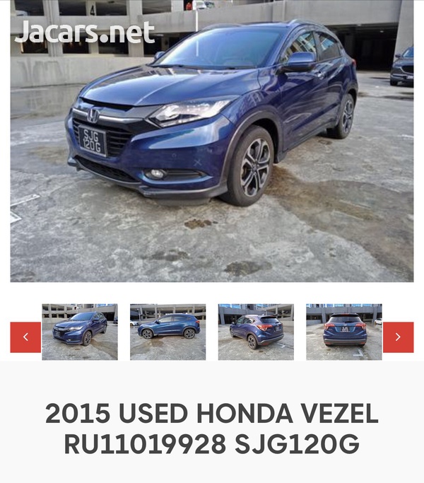 Honda Vezel 1,5L 2015-2