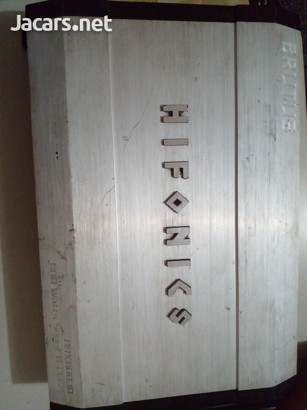 Hifonics Amps and Bass Box-1