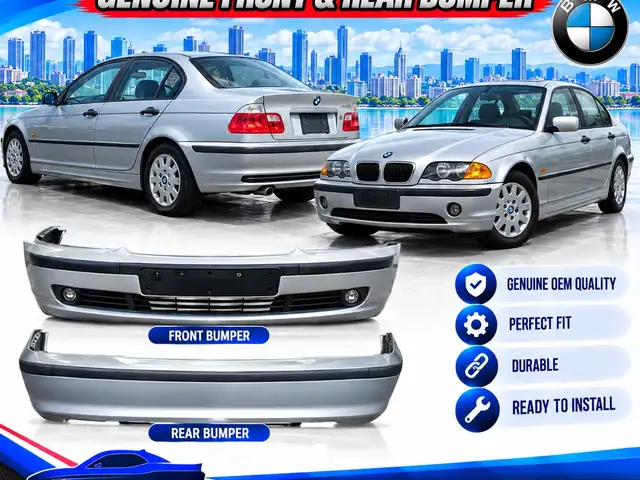BMW 3 Series E46 1998-2006 Genuine Front & Rear Bumpers, Manchester