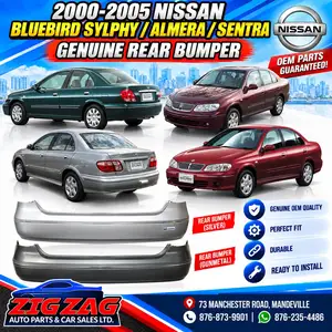 Nissan Bluebird Sylphy / Almera / Sentra 2000-2005 Genuine Rear Bumper, Manchester