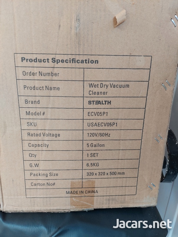 New Stealth Vacuum, 5 Gallon, 5.5 Hp-3