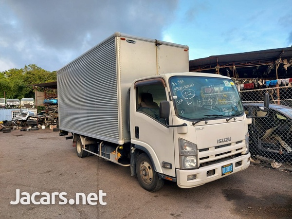 Isuzu Elf Dry Box with Lift Gate-1