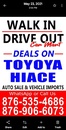 Walk in Drive Out Auto Sales