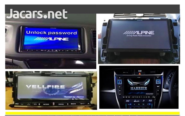 Alpine Radio/Navigation Players Unlock Code-5