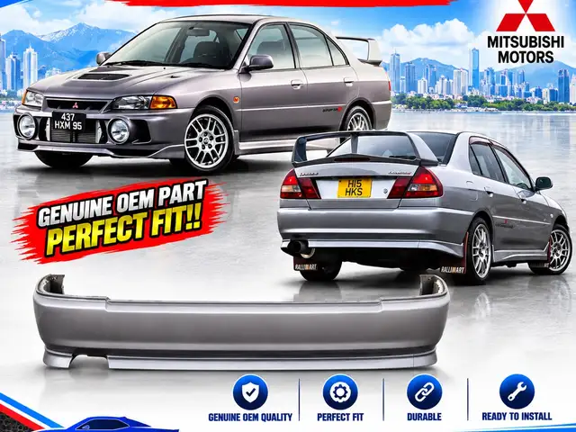 Mitsubishi Lancer Evolution IV CN9A 1996-1998 Genuine Rear Bumper, Manchester