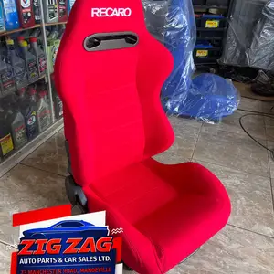Universal Racing Bucket Seats Pair-Red, Manchester