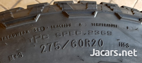 4 New Goodyear Wrangler A/T Tyres-5