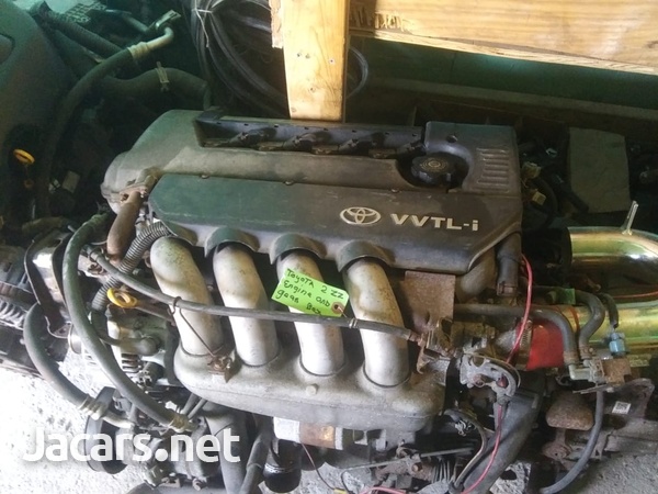 Toyota 2zz engine complete with gear box shifter and axle-1
