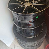 Set of BMW Rims and Tires Set of BMW Rims and Tires