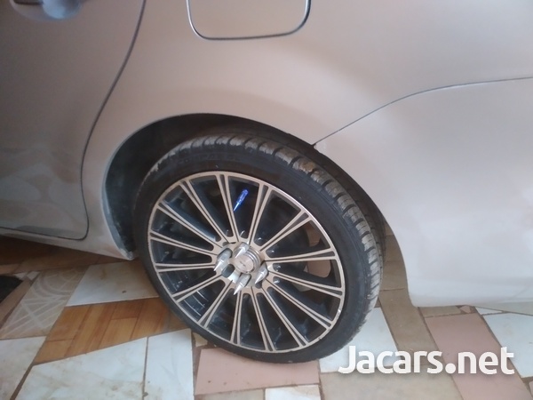 17 inch Black and Chrome Rims and Tyres-1