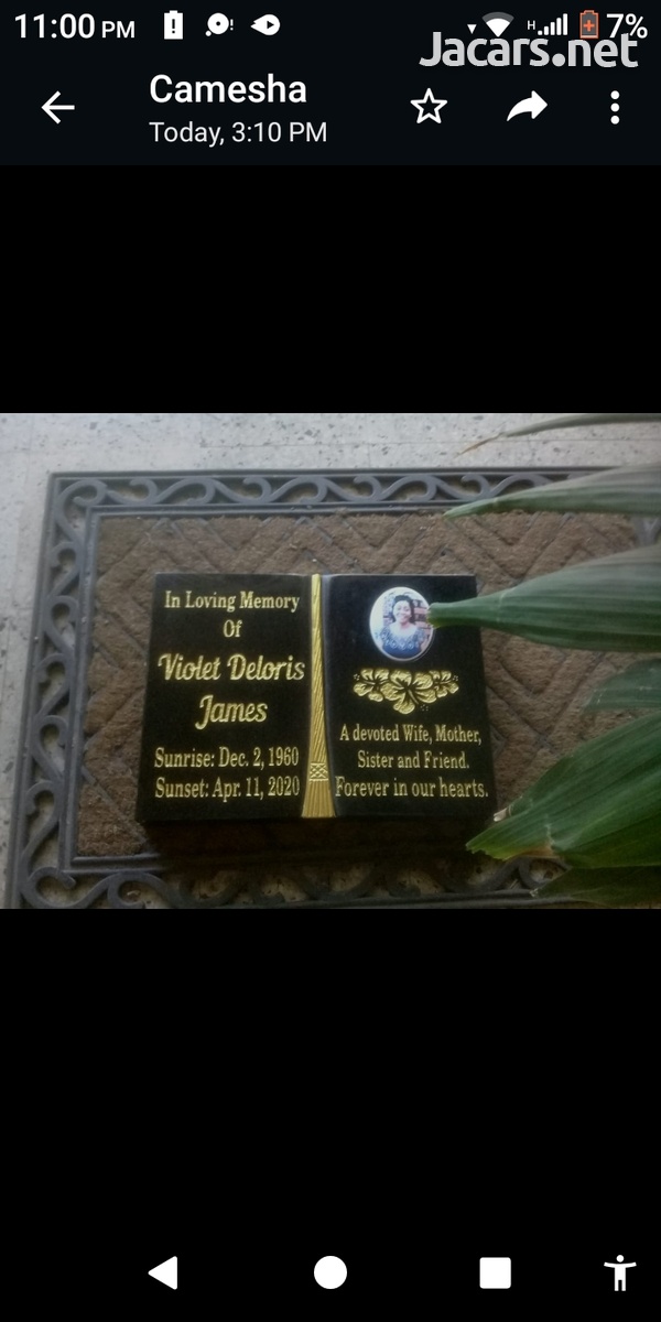 We build headstones and install countertops-5