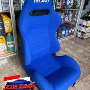 Universal Racing Bucket Seats Pair-Blue, Manchester