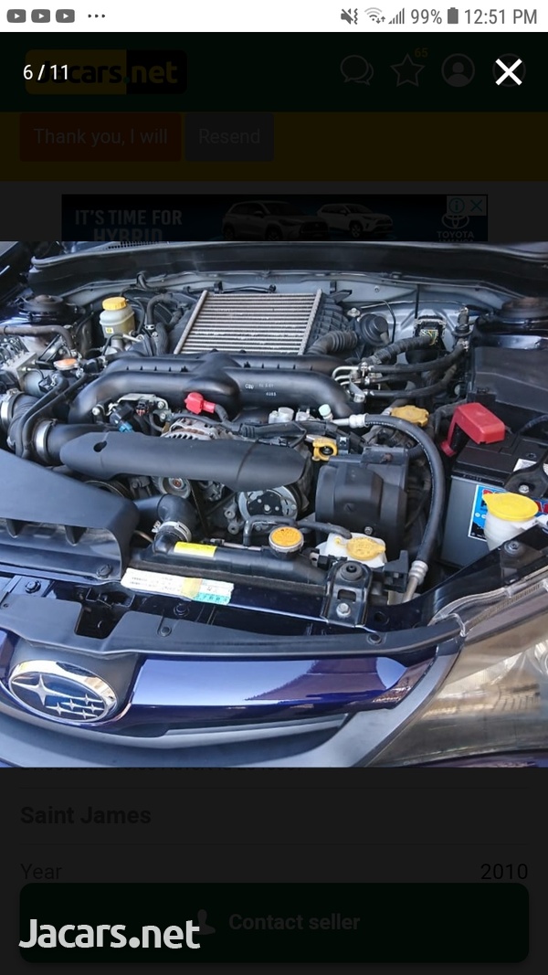 Subaru Impreza 2,0L 2010-1