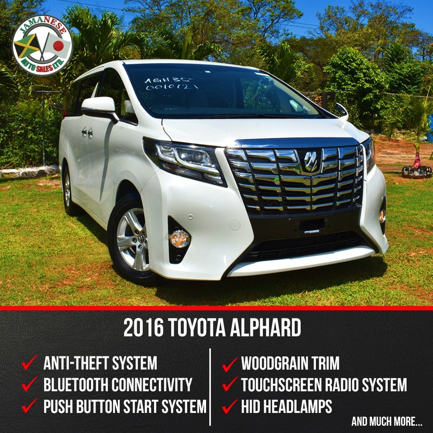 Toyota Alphard Cars For Sale In Jamaica. Sell, Buy New Or Used Toyota ...