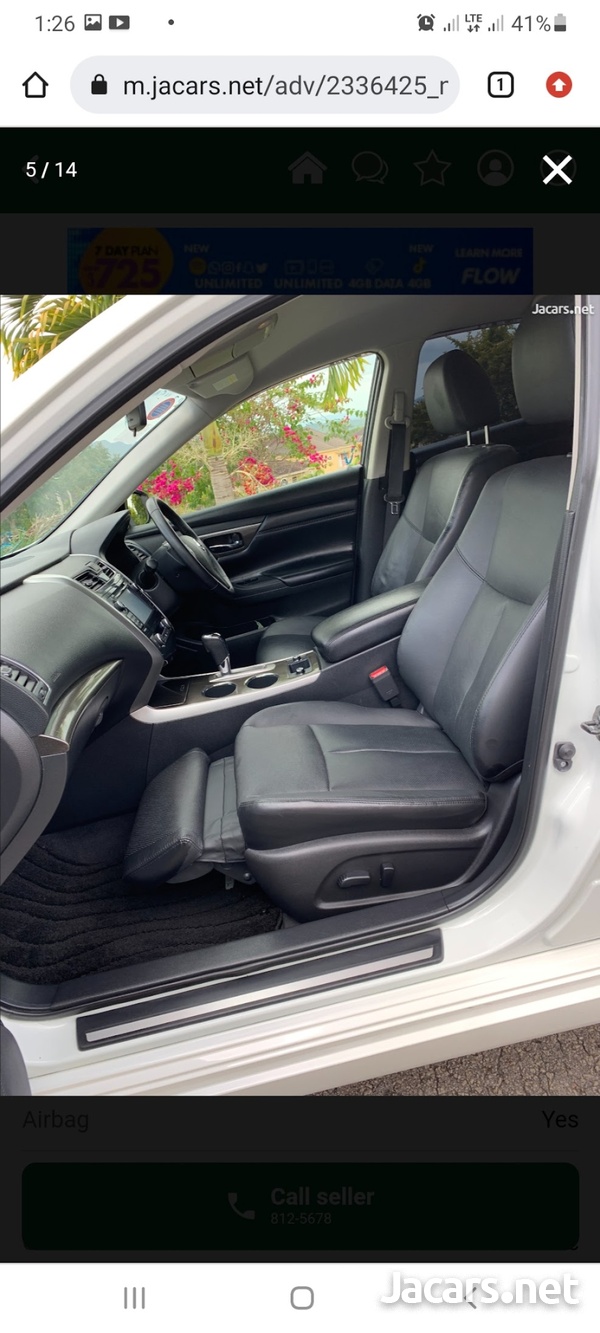Nissan Teana 2,5L 2016-13