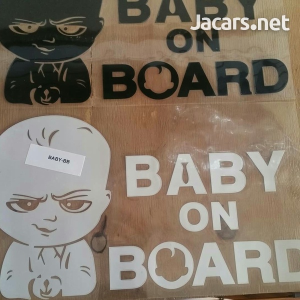 Baby and Board sticker