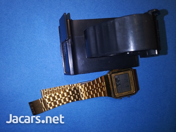 Gold Plated Real Casio Gold Watch-4