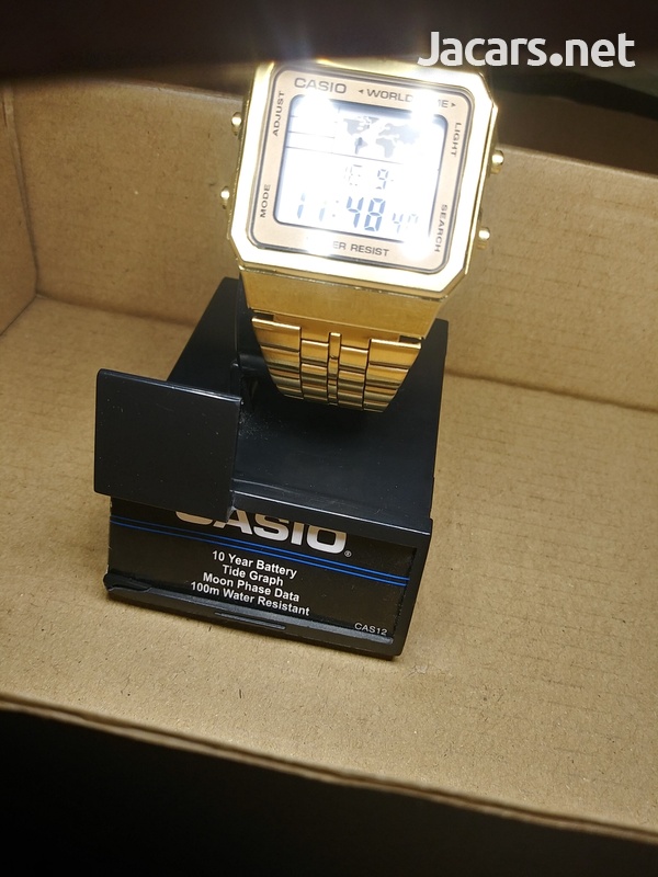 Gold Plated Real Casio Gold Watch-1