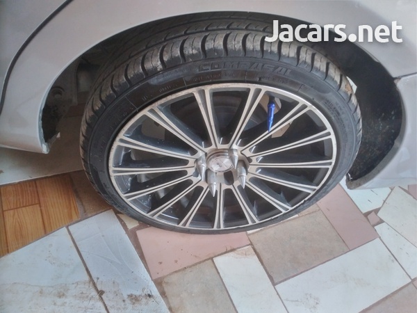 17 inch Black and Chrome Rims and Tyres-4