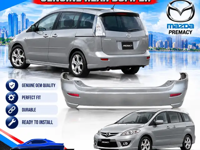 Mazda Premacy 2005-2010 Genuine Rear Bumper, Manchester