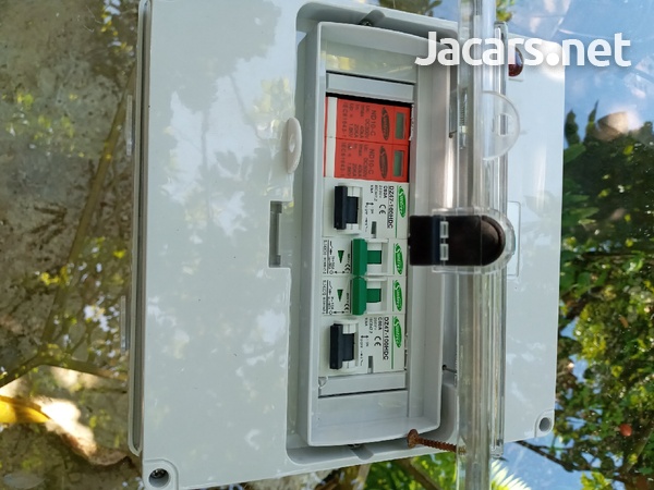 Combiner box, for solar systems.-2