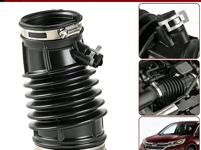 Air Cleaner Intake Hose with Clamps 172285LAA00 for Honda CR-V 2.4L 2015-2016, Kingston
