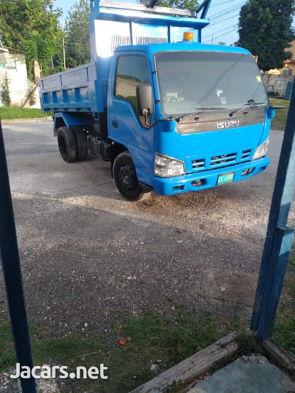 Isuzu wide cab 7tonn Elf tipper-1