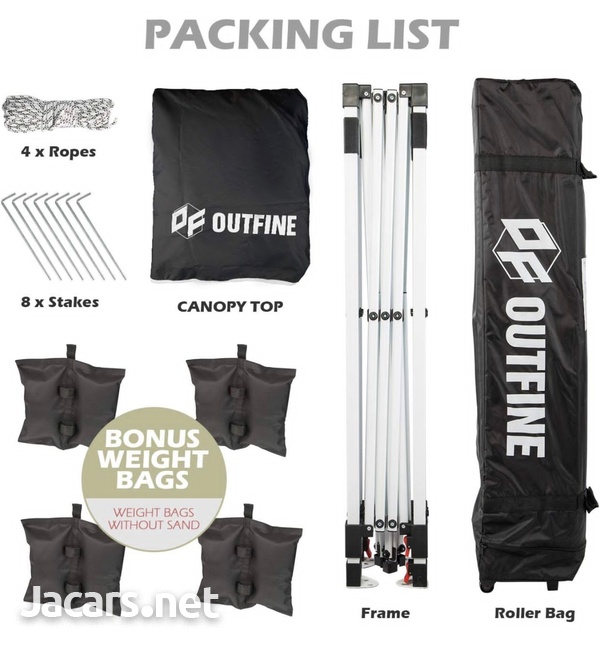 OUTFINE 10FT BY 10FT DURABLE CANOPY TENT-6