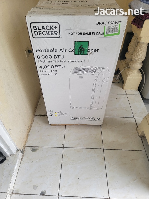 Black & Decker Portable AC Built-in Dehumidifier & Fan Modes, Quiet Operation-1