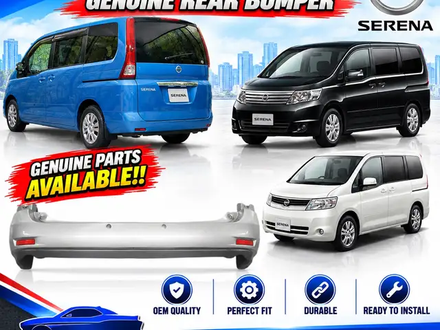 Nissan Serena C25 2005 Genuine Rear Bumper, Manchester