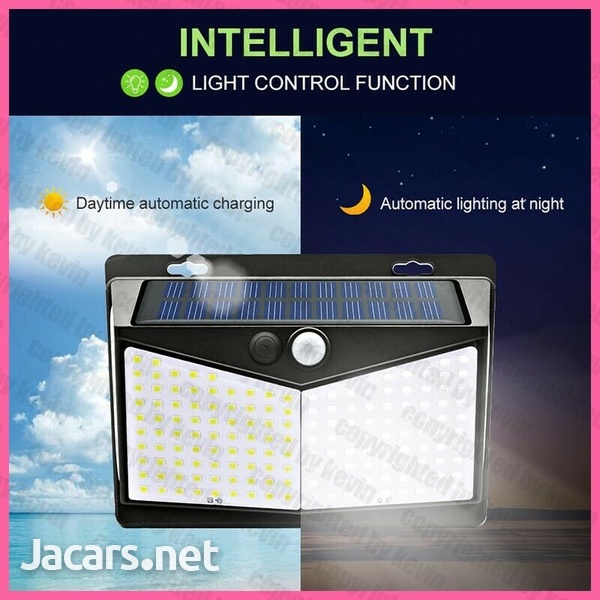 208 LED PIR Motion Sensor Solar Power Wall Lights For Homes Businesses Outdoor-2