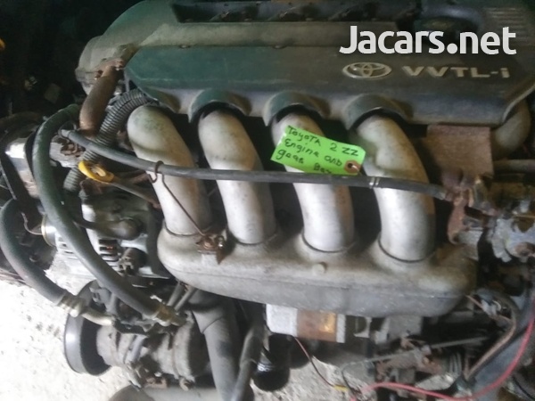 Toyota 2zz engine complete with gear box shifter and axle-2