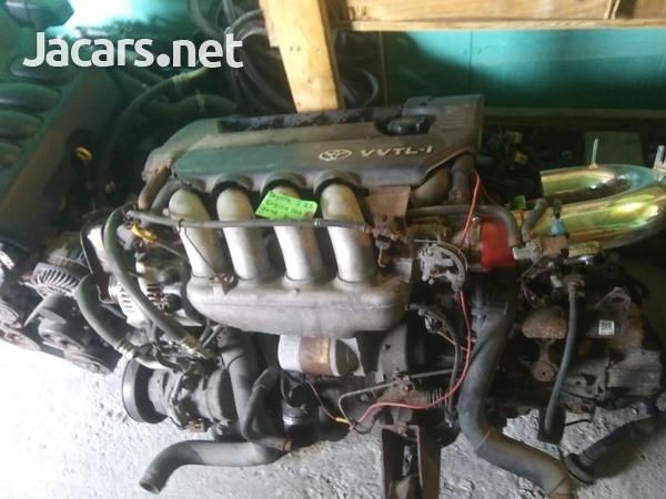 Toyota 2zz engine complete with gear box shifter and axle-5