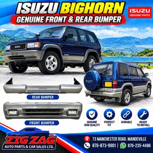 Isuzu Bighorn Genuine Front & Rear Bumpers, Manchester