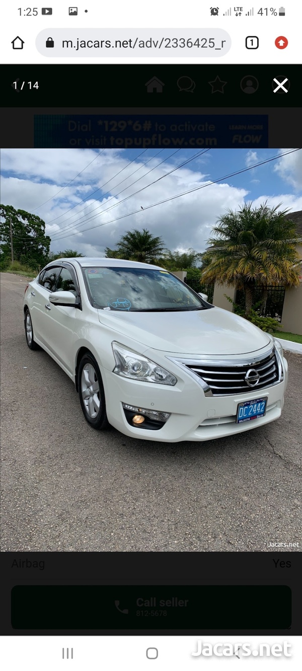 Nissan Teana 2,5L 2016-10
