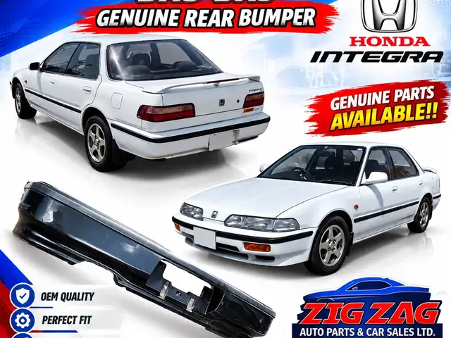Honda Integra DA5-DA9 1989-1993 Genuine Rear Bumper, Manchester
