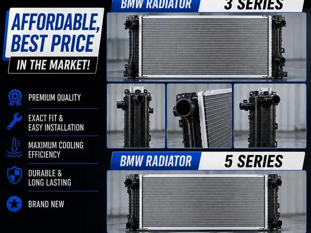 BMW 5 and 3 series radiators, Kingston