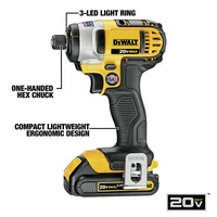 Dewalt 20 Volt battery impact driver dril set Dewalt 20 Volt battery impact driver dril set