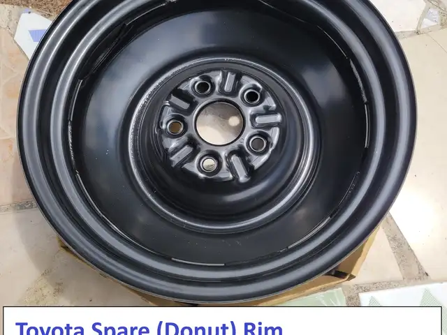 Toyota Spare/Donut 16inch Rim for Voxy, Noah, C-HR, Prius, Yaris Cross and Scion, Saint Andrew