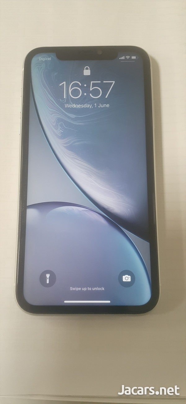White iPhone XR-5