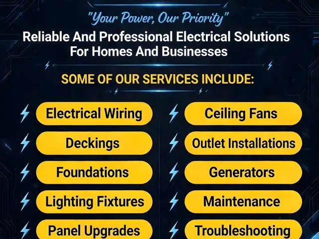 Do you need an electrician, Saint Ann