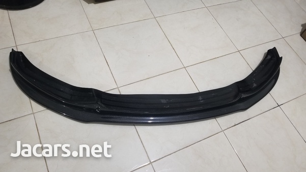 2014-2018 bmw 4series m-sport carbon fiber front bumper lip.