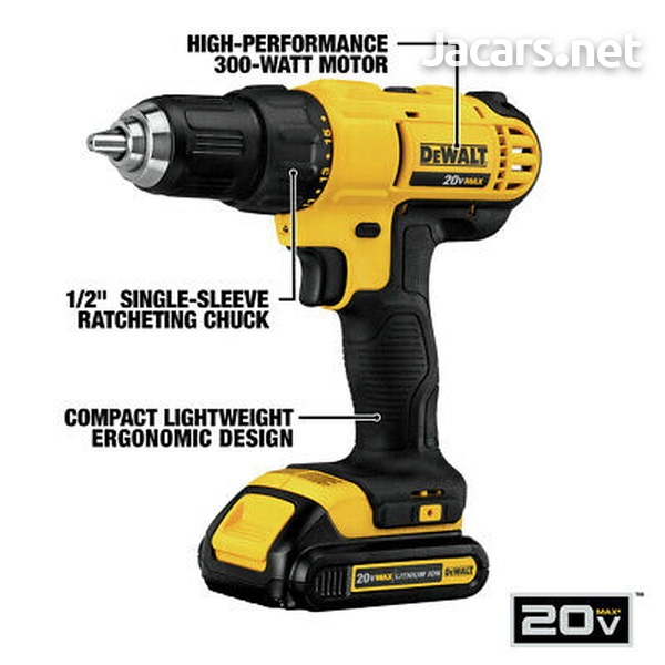 Dewalt 20 Volt battery impact driver dril set-2