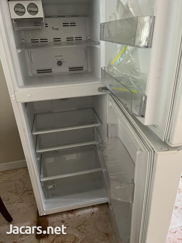 Whirlpool 11CFT 2 door White Fridge-2