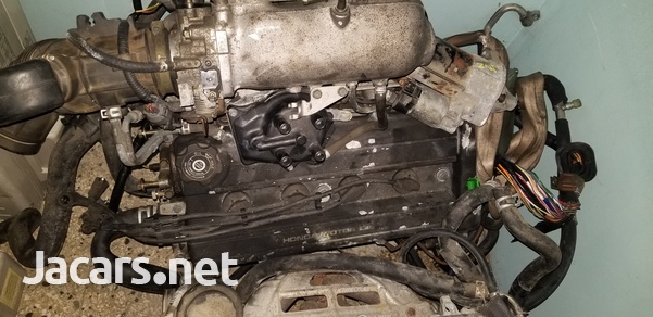 Honda B20B complete engine with wire harness and computer