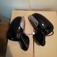 2016 Toyota Wish ZGE20 Genuine Electric Left and Right Mirror's 2016 Toyota Wish ZGE20 Genuine Electric Left and Right Mirror's